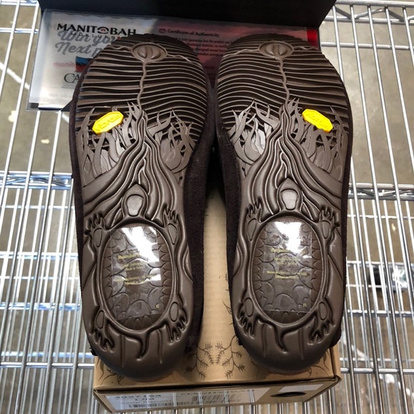 Manitobah Sunshine Moccasins Dark Brown - Picture 2 of 4